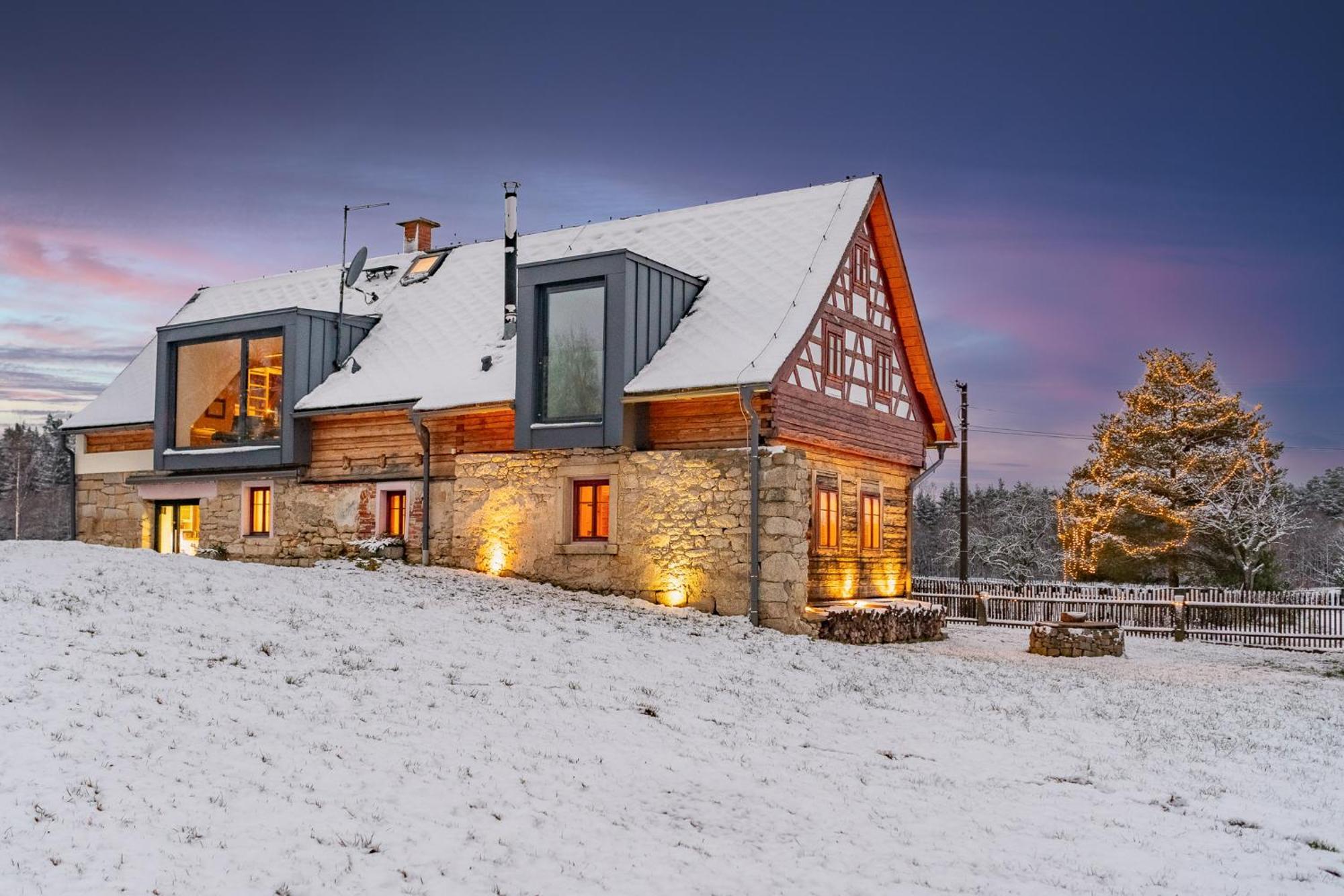 Roubenka U Babi Vila Lipná Exterior foto
